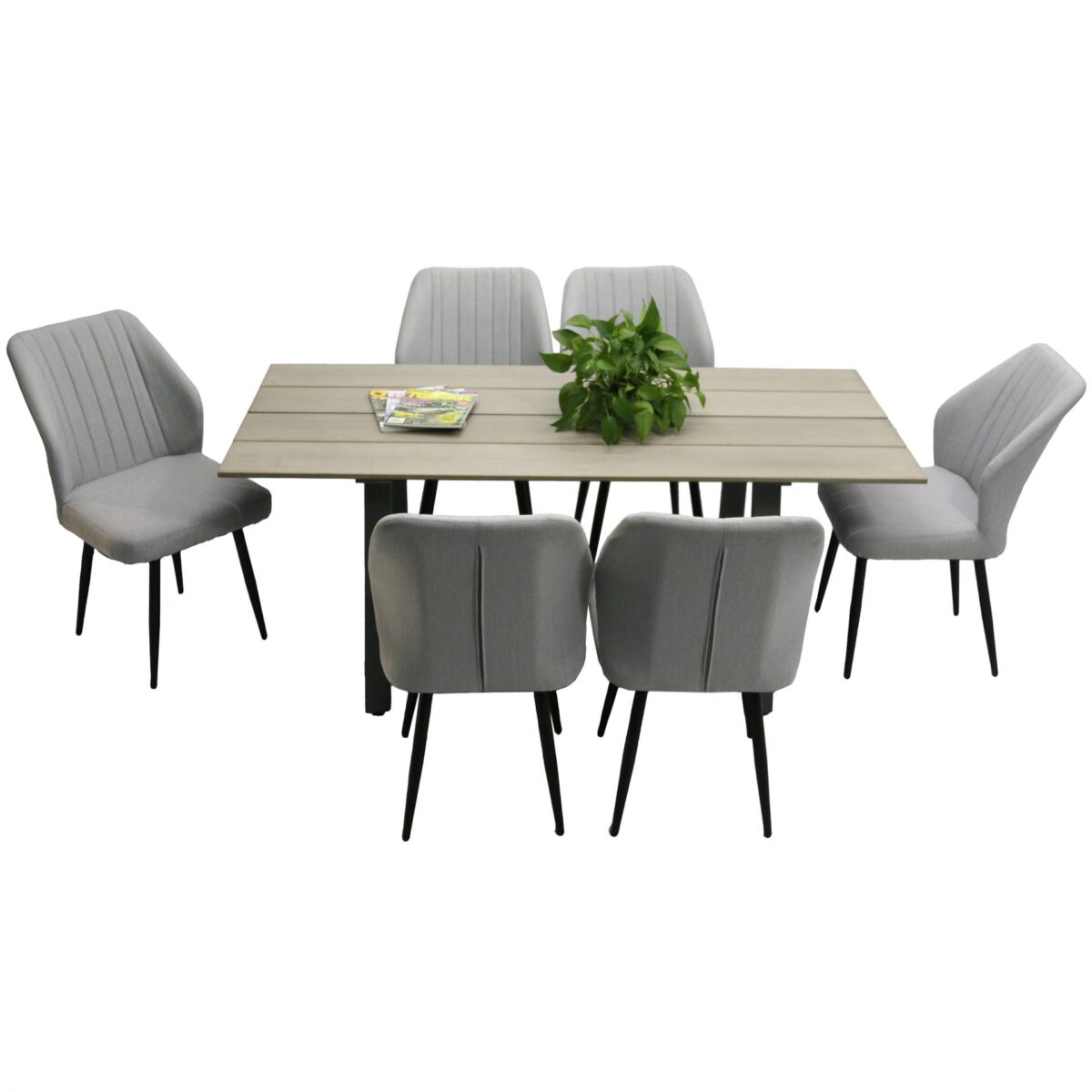 Dark Grey Xylo Outdoor Dining Chairs HC063 02