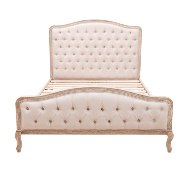 Owlnest_BO069 70_Charme Button Tufted Oak Bed Frame_12