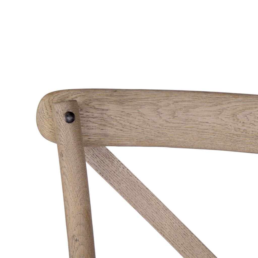 Owlnest_C0007_Belle Oak Wood Cross Dining Chair With Rattan Seat Set of 2_5