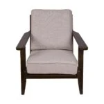 Owlnest_C0048_Vogue Solid Oak & Linen Upholstered Armchair_1