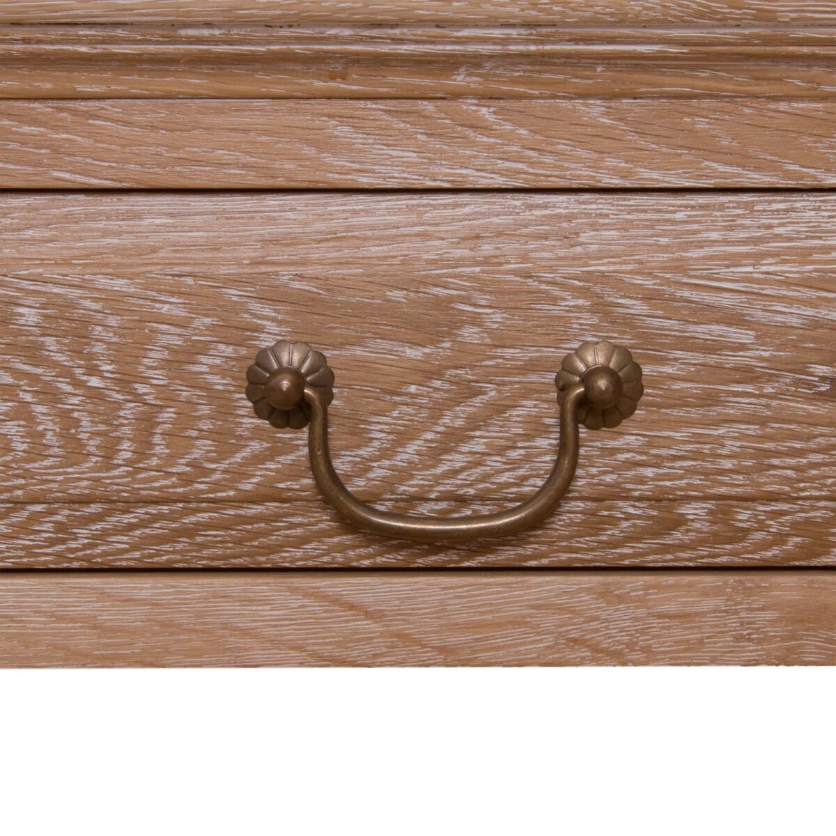 Owlnest_CA0087_French Elegance Solid Oak One Drawer Bedside Table With Pull Out Shelf-3s