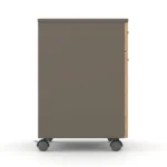 Ellis Mobile Pedestal Filing Cabinet Oak Grey - Image 4