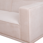 Olivia 3 Seater Upholstered Sofa Lounger - Image 10