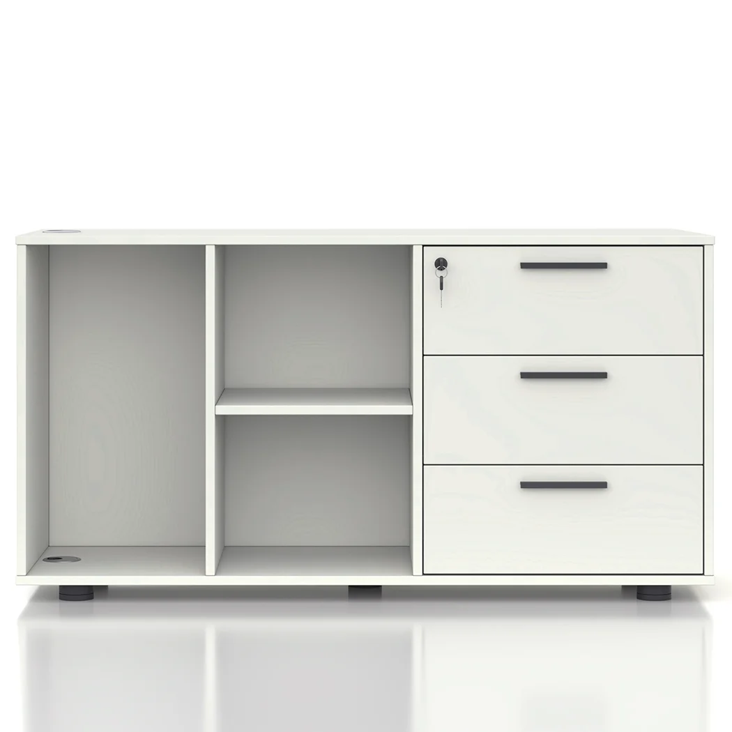 Emery Multi-Functional Cabinet White - Image 2