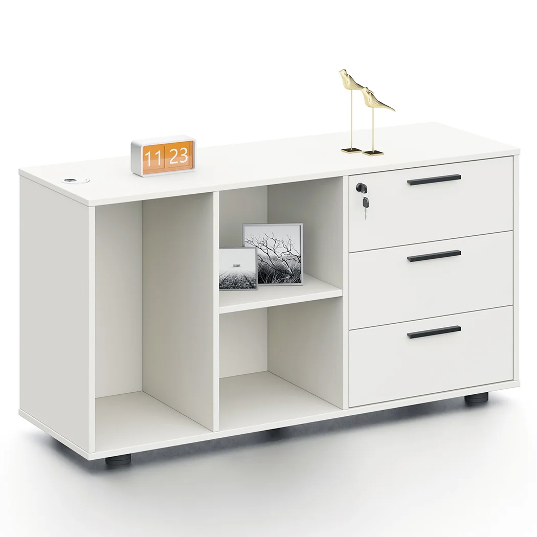 Emery Multi-Functional Cabinet White - Image 7