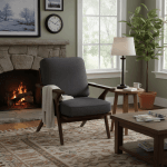 Owlnest_C0046_Belle Rubber wood & Fabric Elegant Armchair_livingroom