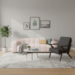 Lili 3 Seater Lounger Upholstered Sofa - Image 2