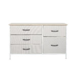 Storage Cabinet Tower Chest of Beige - Image 2
