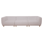 Athena 4 Seater Lounger Boucle Sofa Couch - Image 8