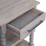 Spindle Acid Wash Side Table - Image 6