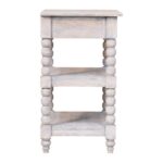 Spindle Acid Wash Side Table - Image 8