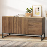 Buffet Sideboard Storage Cabinet Walnut - Image 7