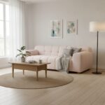 Lili 3 Seater Lounger Upholstered Sofa