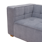 Louis 3 Seater Lounger Upholstered Modular Sofa - Image 3