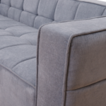 Louis 3 Seater Lounger Upholstered Modular Sofa - Image 2