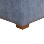 Parisian 3 Seater Upholstered Sofa Lounger - Image 11