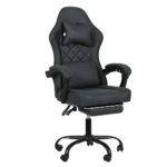 Office Chair High Back Suede Fabric Gaming Chair