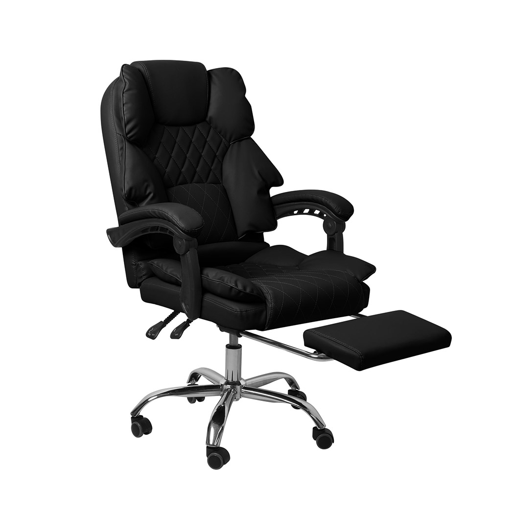 idropship01-54.jpg Gaming Chair Office Computer Black Footrest - Image 1