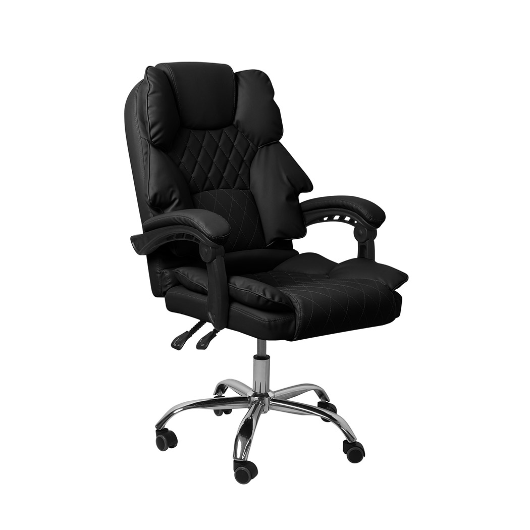 idropship01-55.jpg Gaming Chair Office Computer Black No Footrest - Image 1