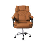 Gaming Chair Office Computer Brown No Footrest - Image 2