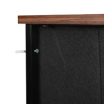 Storage Cabinet Tower Chest Brown Fold - Image 5