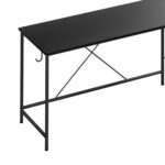 Computer Desk Corner Desk Black - Image 5